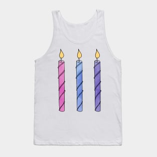 Birthday Candle Set Tank Top